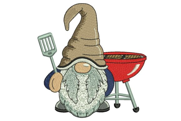 BBQ Gnome: A Real-World Embroidery Review