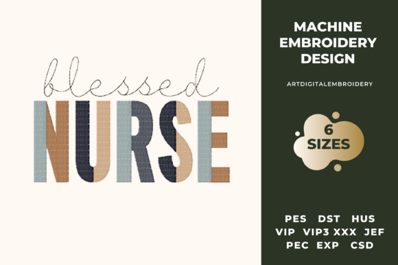 Blessed Nurse: A Heartfelt Embroidery Review