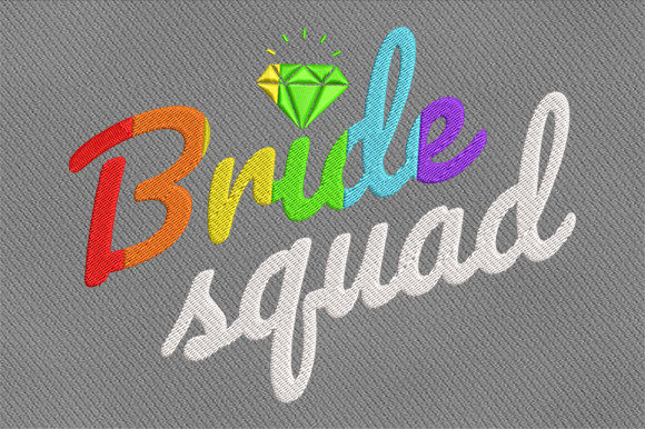 Bride Squad: A Professional Embroidery Design Review