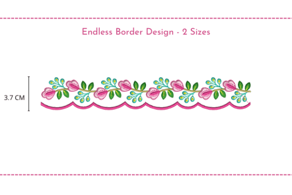 Cutwork Flower Border: A Seasonal Review
