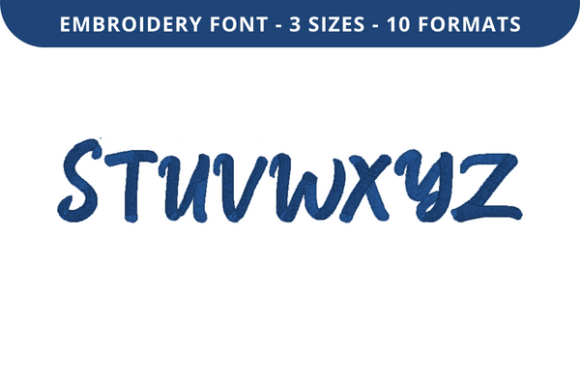 Darling Font S to Z: A Holiday Embroidery Review