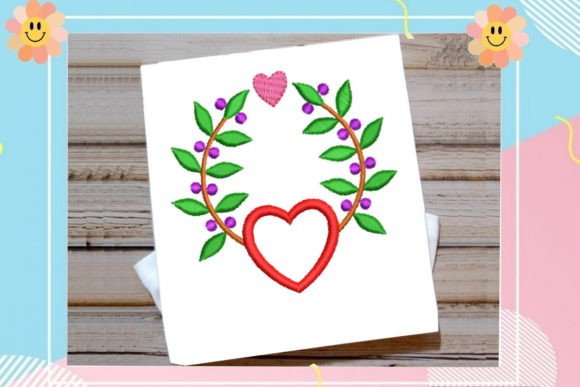 Floral Wreath Heart Embroidery Review