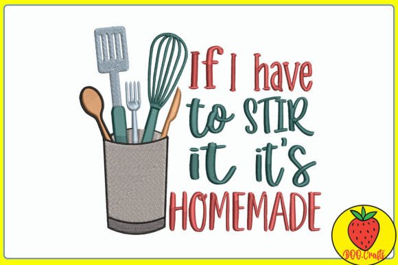 I Have to Stir It: A Seasonal Kitchen Embroidery Review