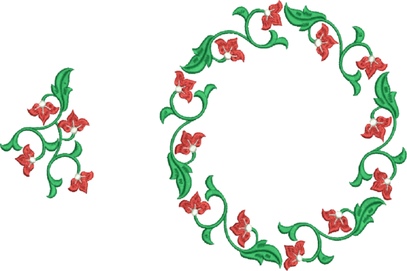 Iris Wreath: A Floral Embroidery Review