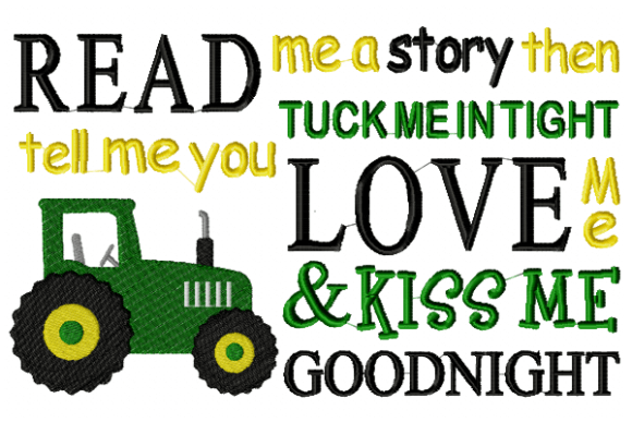 Read Me a Story Tractor Reading Pillow Review