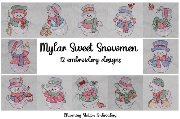Reviewing Mylar Sweet Snowmen for Boutique Apparel